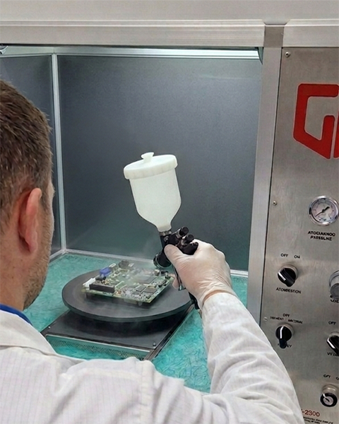 Conformal Coating Slider